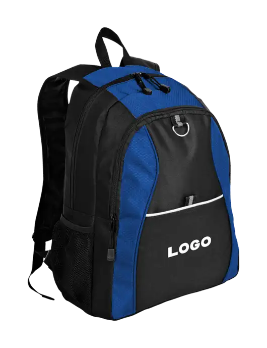 Honeycomb Twilight Blue/Black Backpack w/Logo