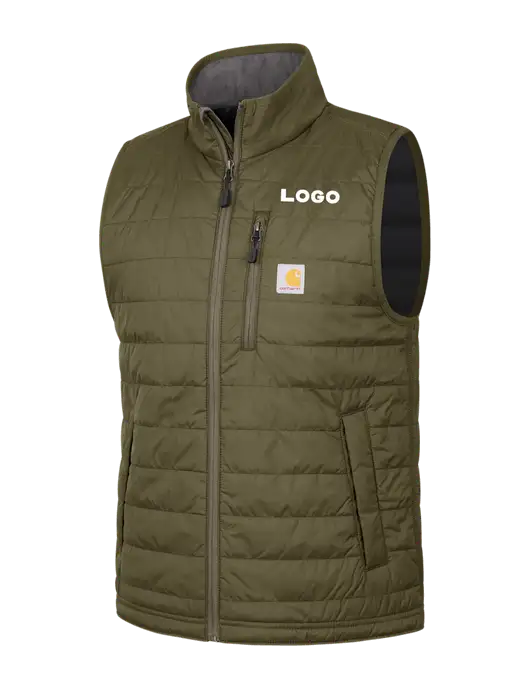 Carhartt Dark Olive Gilliam Vest w/Logo