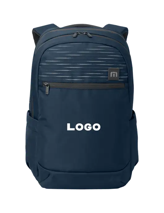 TravisMathew Navy Approach Backpack w/Logo