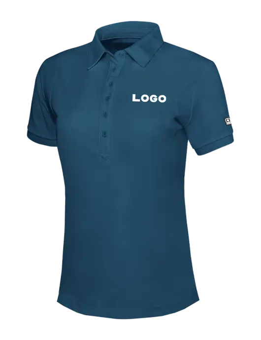 OGIO Womens Light Navy Jewel Polo w/Logo