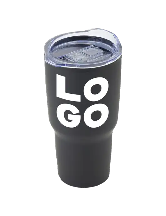Odyssey Black 30 oz Travel Tumbler w/Logo