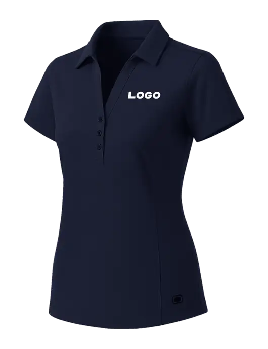 OGIO Womens Navy ONYX Polo w/Logo