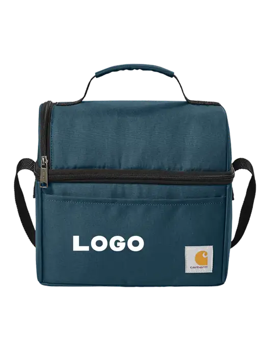 Carhartt Light Navy Lunch 6-Can Cooler w/Logo