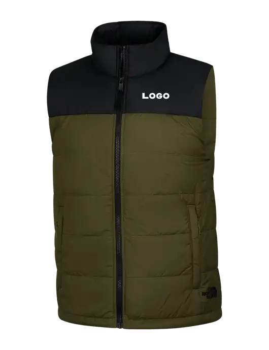 The North Face Dark Olive Everyday Insulated Vest w/Logo
