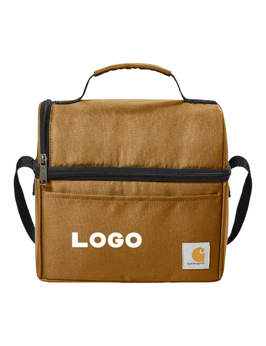 Carhartt Brown Lunch 6-Can Cooler w/Logo