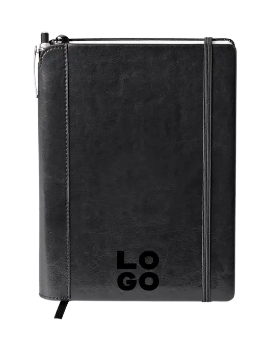 Fabrizio Black Journal 6.375 x 8.375 Combo w/Logo