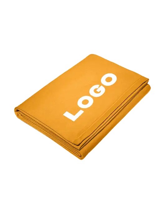 Core Gold Fleece Sweatshirt Blanket w/Logo