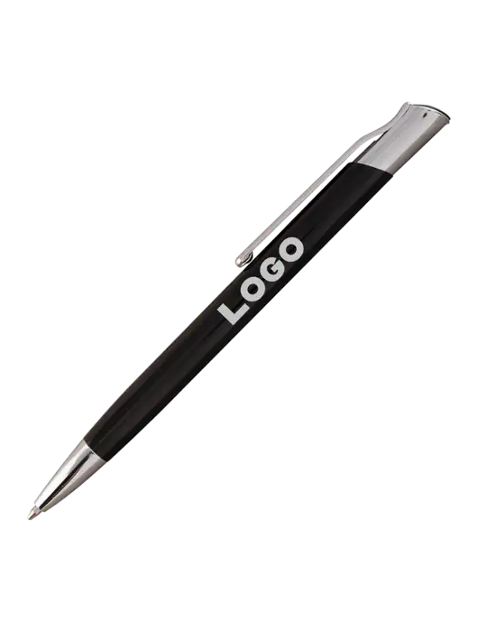 San Malo Black Pen - Black Ink w/Logo