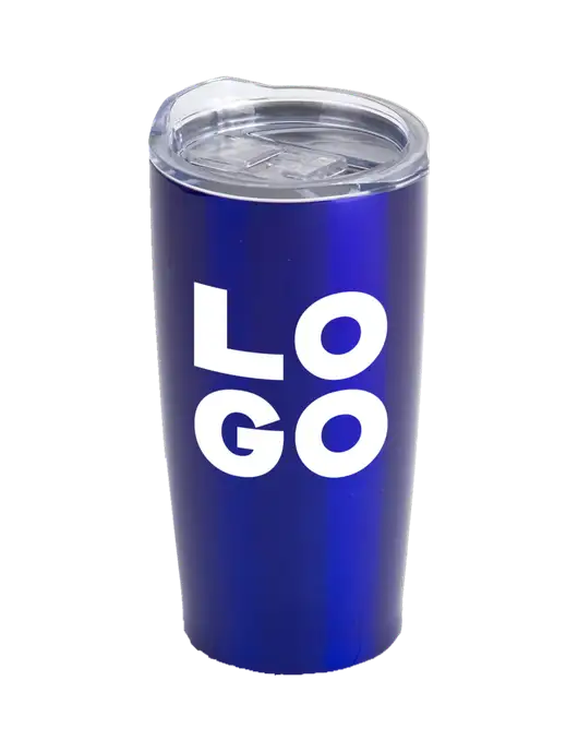 Society Blue 20 oz Insulated Tumbler w/Logo
