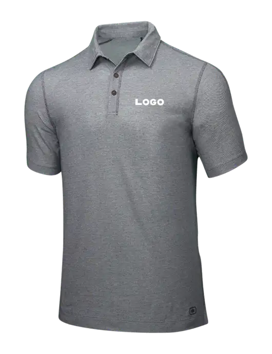 OGIO Medium Grey ONYX Polo w/Logo