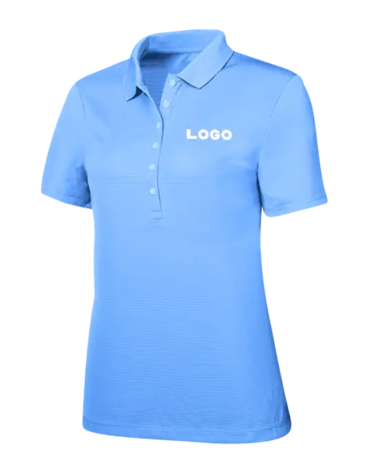 Callaway Womens Ottoman Light Blue Polo w/Logo