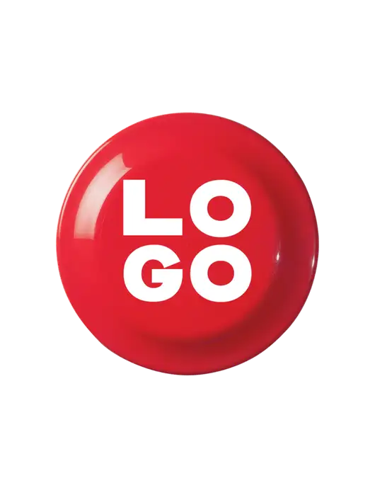 Fun Red Flying Disc w/Logo