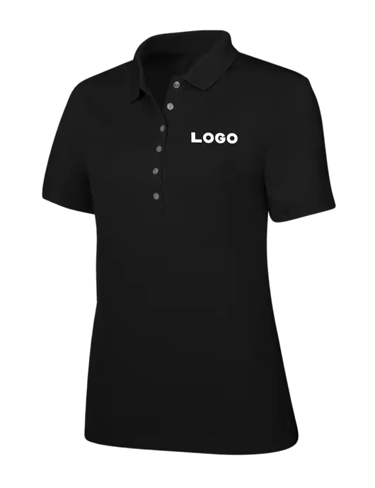 Callaway Womens Ottoman Black Polo w/Logo