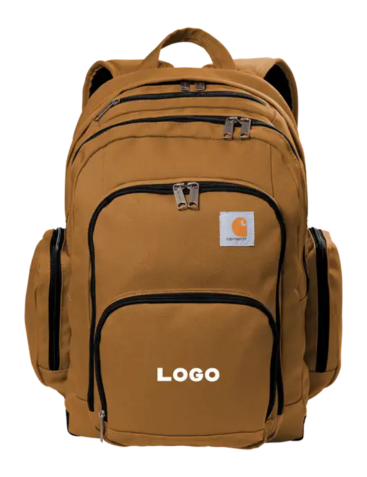Carhartt Brown Foundry Series Pro Backpack w/Logo