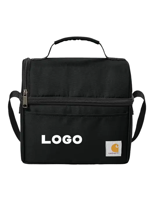 Carhartt Black Lunch 6-Can Cooler w/Logo