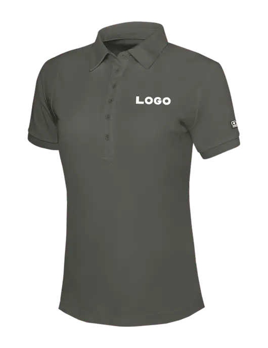 OGIO Womens Medium Grey Jewel Polo w/Logo
