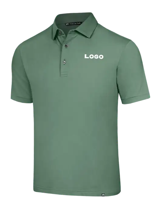 TravisMathew Sage Glenview Solid Polo w/Logo