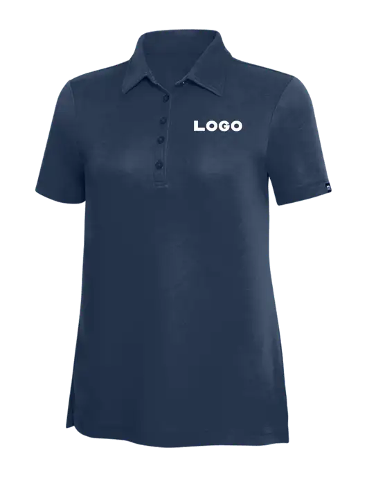 TravisMathew Navy Solid Womens Oceanside Polo w/Logo
