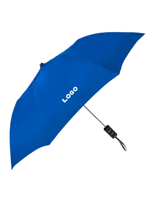 Dark Royal 42" Folding Umbrella  w/Logo