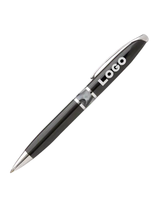 Illusion Black Pen - Black Ink w/Logo