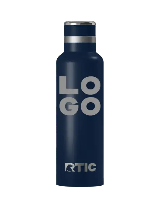 RTIC Journey 20 oz Navy Bottle w/Logo