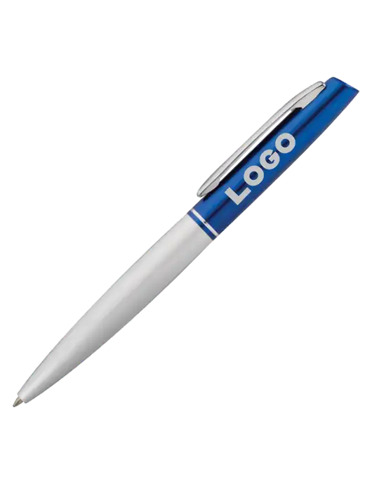 Hamlin Blue Ballpoint - Blue Ink w/Logo