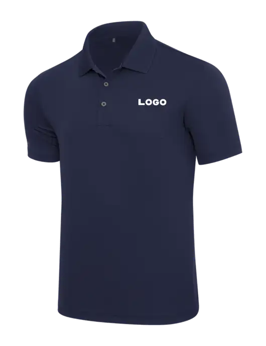 Adidas Navy Performance Polo w/Logo