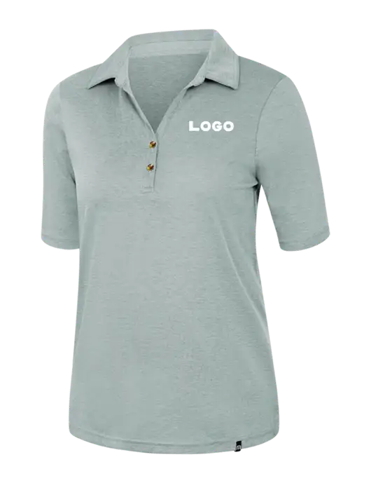 TravisMathew Womens Dark Green Heather Sunsetters Polo w/Logo