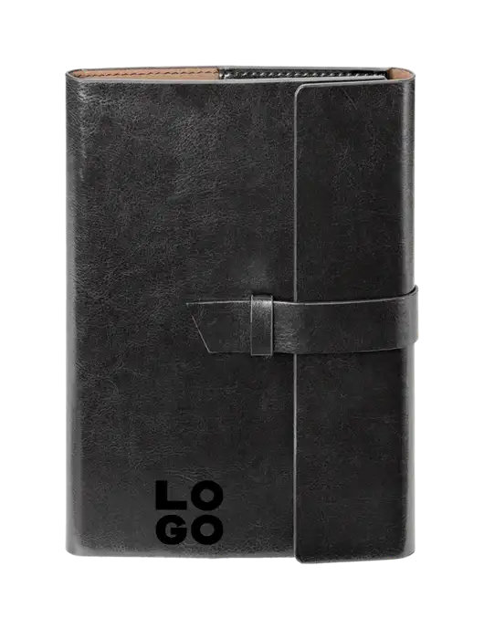 Fabrizio Black 6.875 x 9.56 Portfolio w/Logo