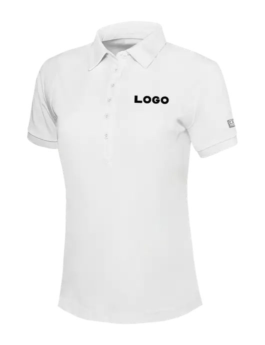 OGIO Womens Bright White Jewel Polo w/Logo