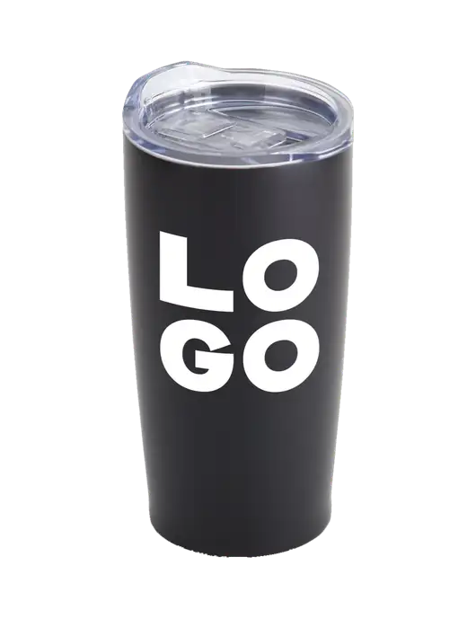 Society Black 20 oz Insulated Tumbler w/Logo