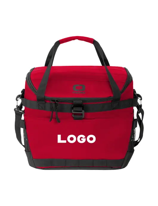 OGIO Red Sprint 24-Pack Cooler w/Logo