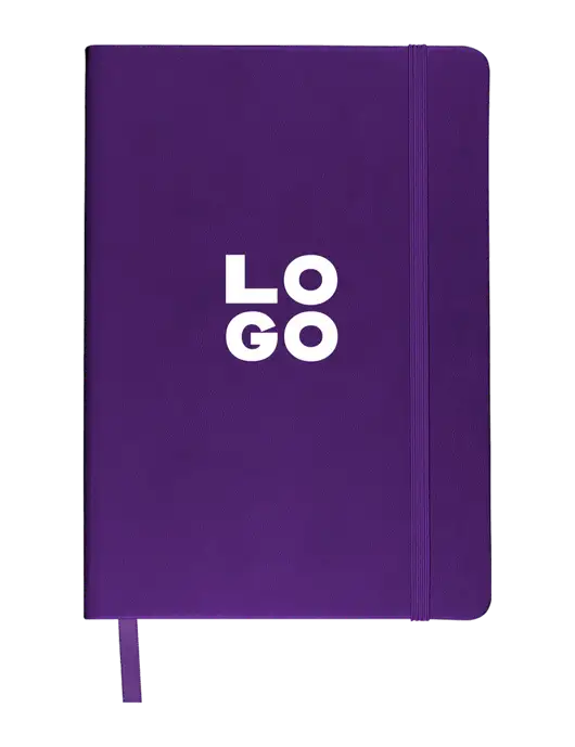 Leeman Purple Tuscany Journal 5.75 x 8.25 w/Logo