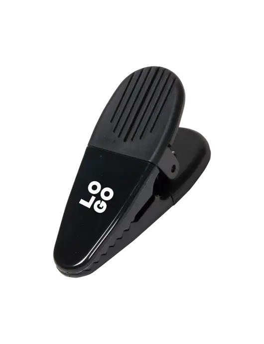 Magnetic Black Power Clip w/Logo
