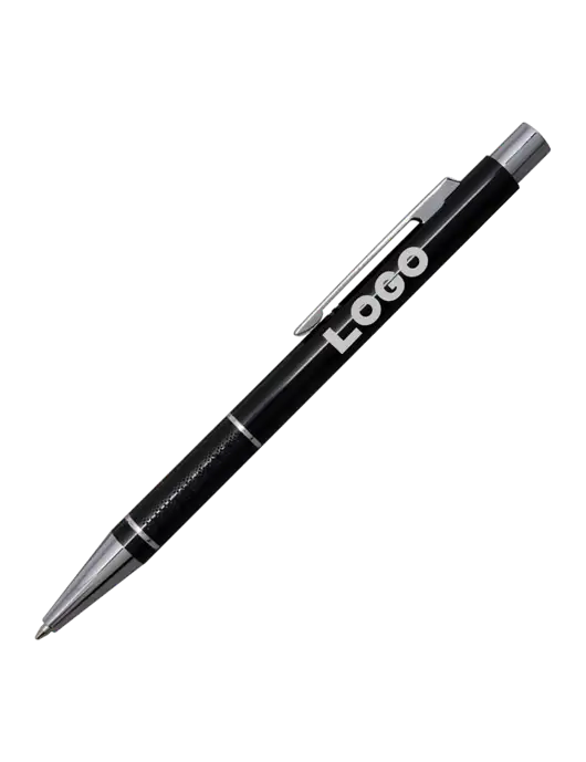 St George Black Pen - Blue Ink w/Logo