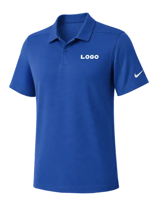 Nike Dark Royal Dry Essential Solid Polo w/Logo