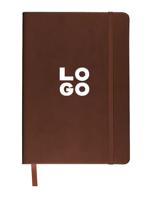 Leeman Brown Tuscany Journal 5.75 x 8.25 w/Logo
