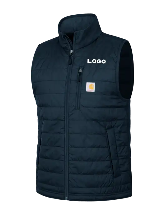 Carhartt Dark Navy Gilliam Vest w/Logo
