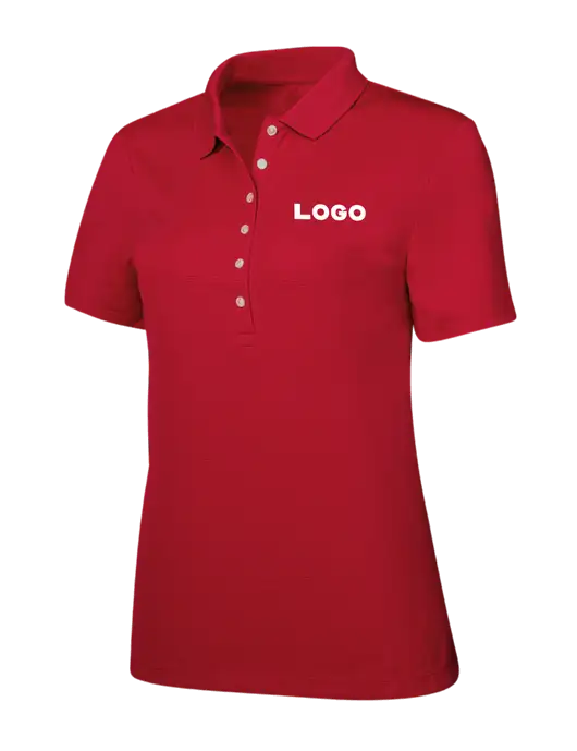 Callaway Womens Ottoman Red Polo w/Logo