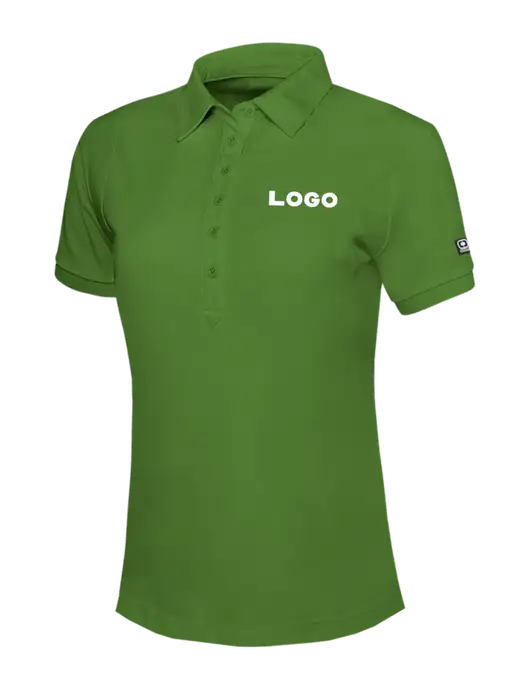 OGIO Womens Dark Kelly Green Jewel Polo w/Logo