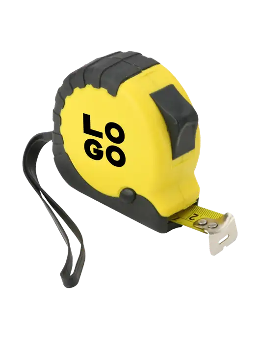 Yellow Tape Measure, 16' w/Logo