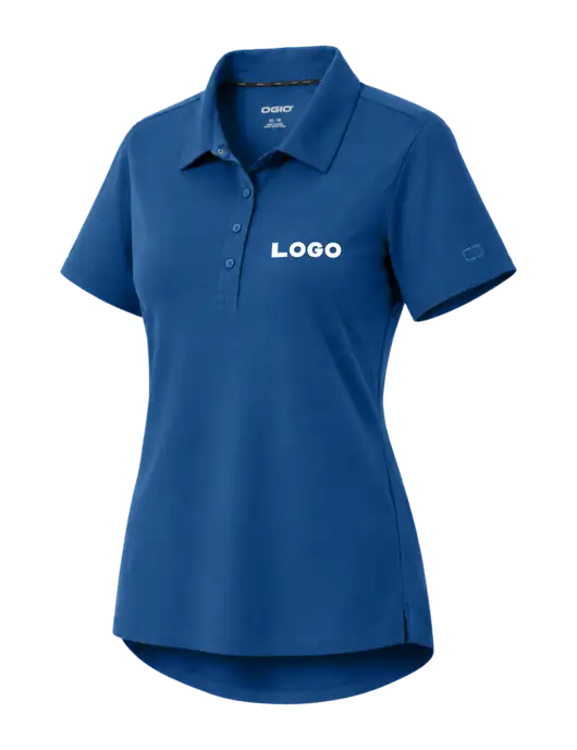 OGIO Womens Envision Light Navy Polo w/Logo