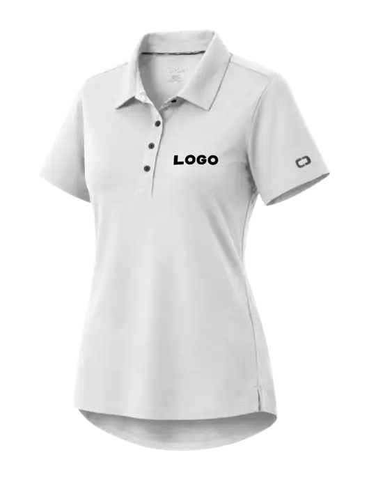 OGIO Womens Envision White Polo w/Logo