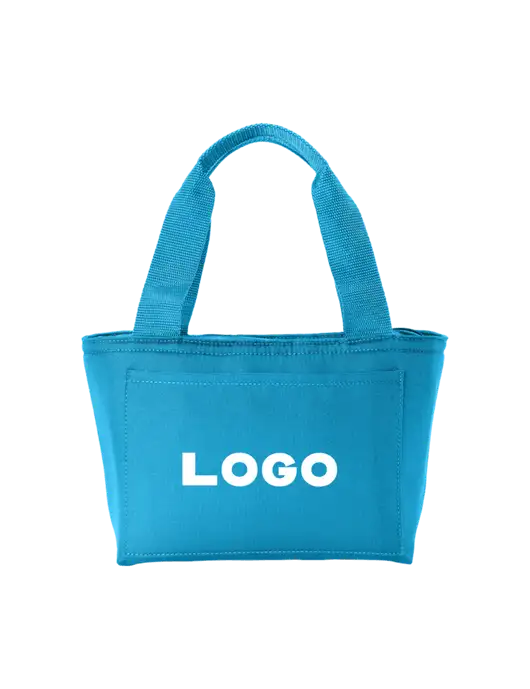 Iso Sapphire Blue Lunch Tote w/Logo