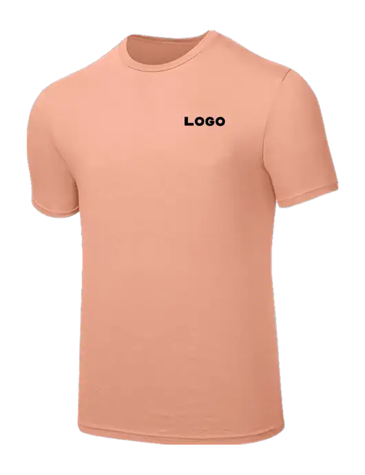 Seriously Soft Light Peach T-Shirt w/Logo