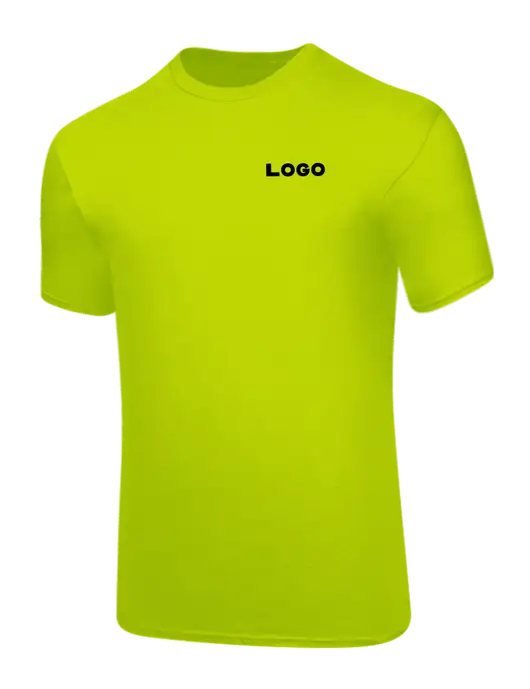 Safety Green PosiCharge Competitor Tee w/Logo