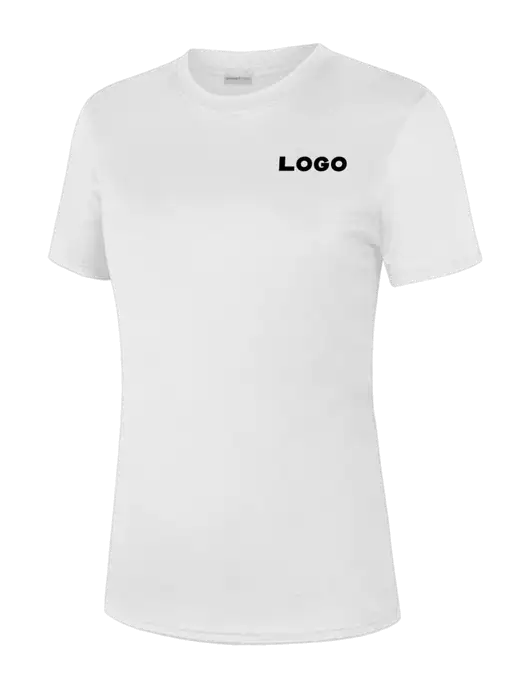  Womens White PosiCharge Competitor Tee w/Logo