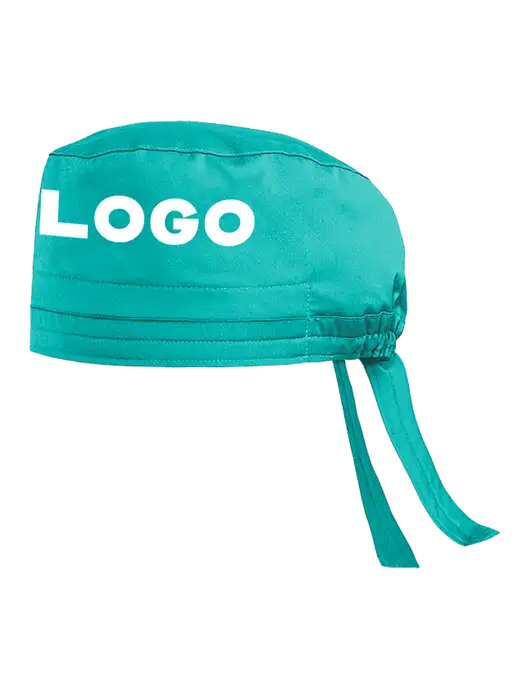 Wink WorkFlex Teal Blue Scrub Cap w/Logo
