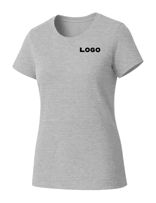 Womens Seriously Soft Light Heathered Grey T-Shirt w/Logo