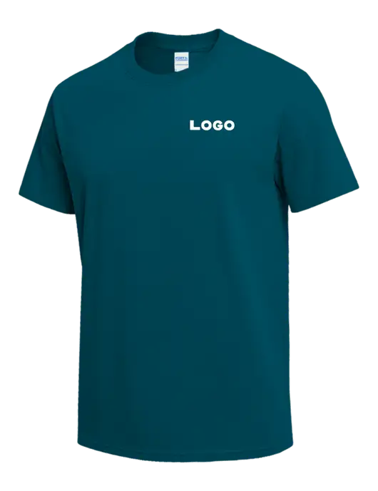 Dark Sapphire Heavyweight 6.1 oz T-Shirt w/Logo